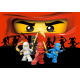 A4LegoN1 Vafa Lego Ninjago 30X20cm